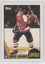 1987-88 Topps Greg Adams #139 0c4