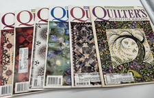 Quilter's Newsletter Magazine 1997 Lot of 6 Issues Quilt Lovers