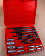 Nice - Complete Blue Point No 1020 Broken Screw Bolt Extractor Set Usa Snap-on