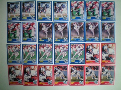 1989 Score Football Detroit Lions Lot of 28 w/ Blades, Jones, Ball, Arnold