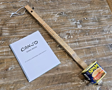 Canjo - Spamjo - Handcrafted of Maple Hardwood Single String Insturment - New