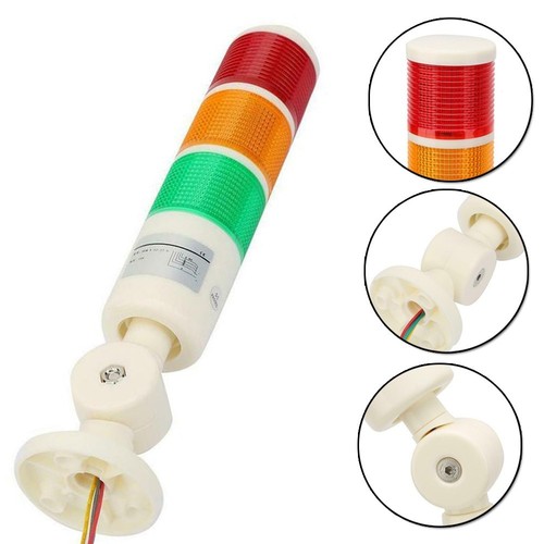 Long lasting 24V ACDC Stack Light with Red Orange Green Normally on ...