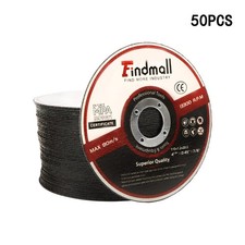 50 Pack Cut Off Wheels 4-1/2 Inch Metal Cutting Wheels 4.5" x 3/64" x 7/8"