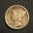 1927  **P** MERCURY DIME  **NICE COIN!** - Free Shipping! M8895