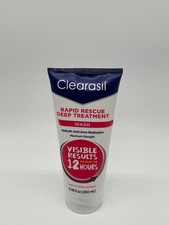Clearasil Rapid Rescue Deep Treatment Face Wash 6.78 fl oz Salicylic Acid New