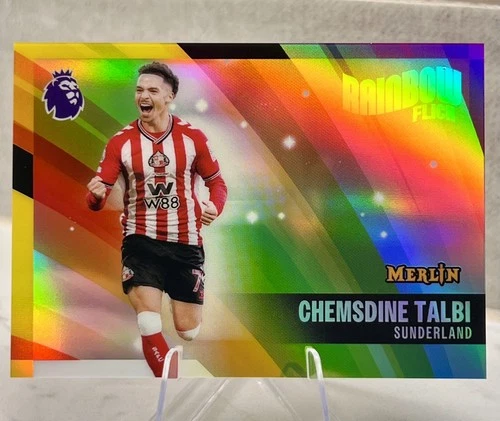 Chemsdine Talbi Rainbow Flick SSP Sunderland - 2026 Topps Merlin Premier League