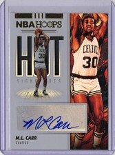 2019-20 Hoops #HS-MLC M.L. Carr Hot Signatures