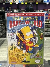 The Simpsons: Bart vs. the World (Nintendo NES, 1991) In Box Tested!