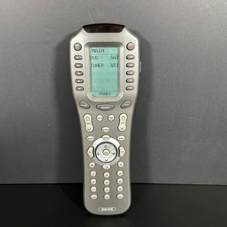 AEROS MX-850 Universal Programmable Remote Control Audio Vid