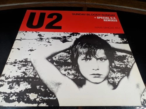 U2 - Sunday Bloody Sunday - UK 12" Vinyl Single 600.820 1983