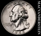 1956-D Washington Quarter - Choice Gem Brilliant Unc+++  Lustrous  #L1670