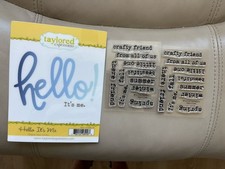 Taylored Expressions Hello It s Me Stamp Set