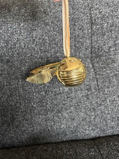 Pottery Barn Kids Harry Potter Golden Flying Snitch Christmas Ornament