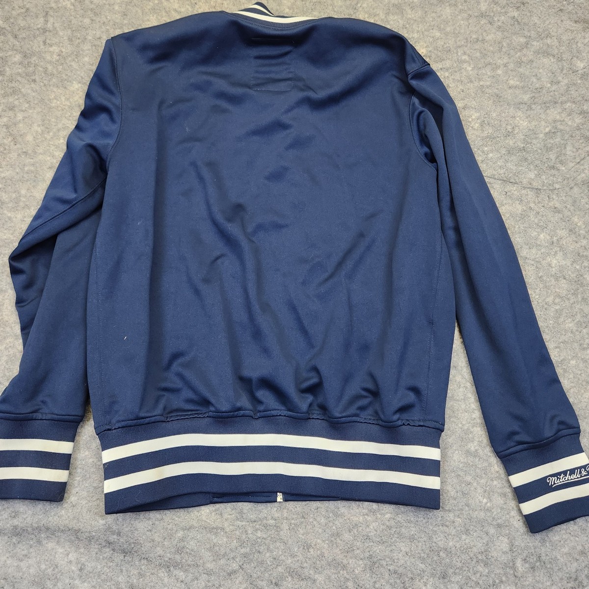 ウェア Mitchell &amp; Ness - Mitchelle&amp;Ness Jacket NY Yankees 1988 mens-navy-new-york-yankees-