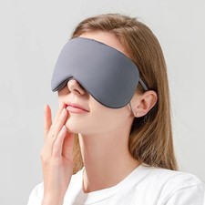 Weighted Gravity Eye Mask Sleeping Comfortable Light Blocking Headband For Deep