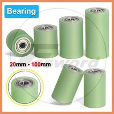PU Polyurethane Roller Wheel Bearing CNC Guiding Wheel Flat Belt Idler 18mm-60mm