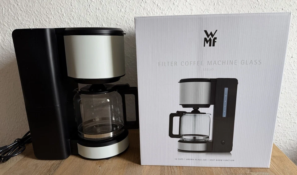 WMF STELIO COFFEE MACHINE GLASS, PAPER WHITE - Image 2 of 4