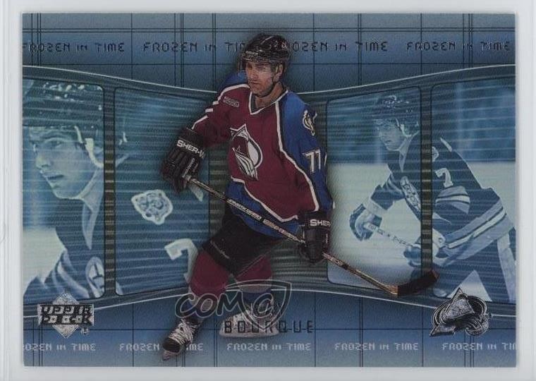 2000-01 Upper Deck Frozen in Time Ray Bourque #FT2 HOF 0f3j
