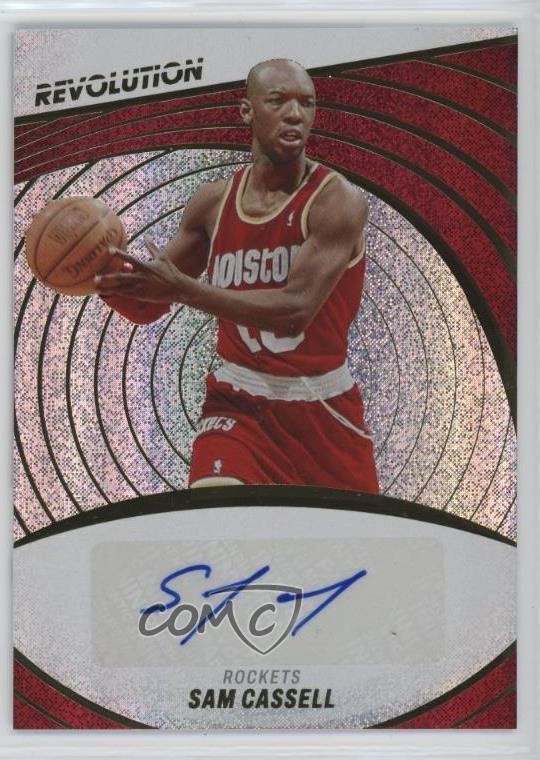 2022-23 Panini Revolution Sam Cassell #A-SAM Auto 1i9m