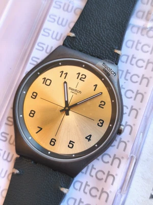 SWATCH Skin Irony 42 SS07M101 Trovalized Nuevo - Imagen 1 de 3