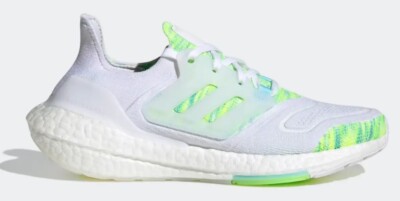 Adidas Ultraboost 22 Women's Size 7 US White Green Casual Sneaker Shoes  GX5926 | eBay