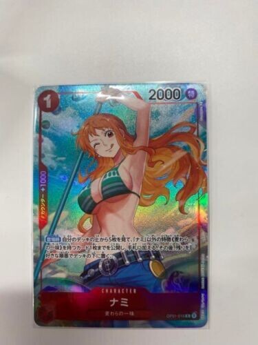 ONE PIECE Card Game Nami OP01-016 R ROMANCE DAWN From Japan | eBay