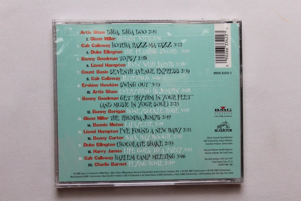 WICKED SWING [NEW CD] HYPE STICKER COMPILATION VARIOUS JAZZ 20 TRACKS Foto 2 de 2