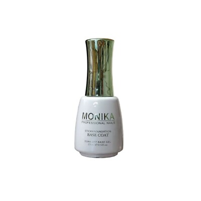 MONIKA - UV/LED Soak off Gel (No-Wipe) BASE COAT on Sale