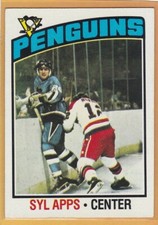 1976-77 TOPPS HOCKEY SYL APPS #50 PENGUINS EX+ *87309