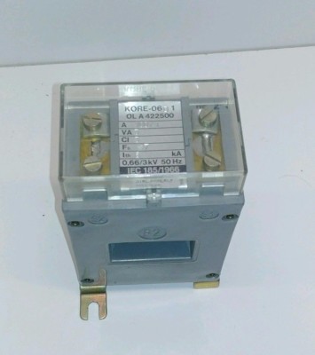 GUARANTEED GOOD USED! ABB CURRENT TRANSFORMER KORE-06D1-OL-A-422500-A100/1