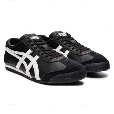 Authentic Onitsuka Tiger MEXICO 66 1183C102 001 BLACK WHITE M5.5