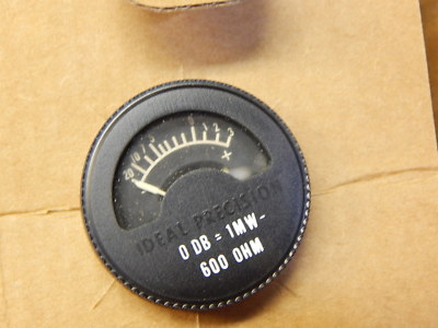 10.1163 MILITARY SOUND AUDIO METER 0DB = 1MH 600 OHM 6625-00-057-1547 ...