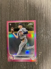 2022 Topps Chrome-Pink Refractor-Chas McCormick RC #43