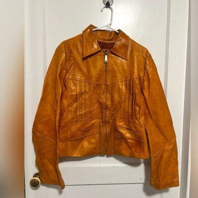 Samuel s Vintage Leather Jacket Size M