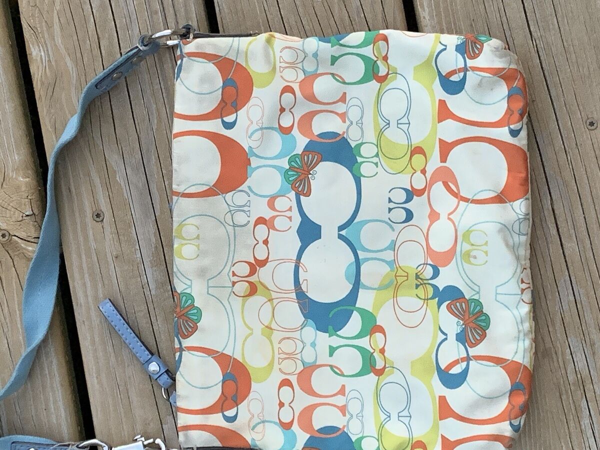 COACH No A1176-F17427 Crossbody Handbag Preowned Multi COACH No A1176-F17427 Crossbody Handbag Preowned Multi