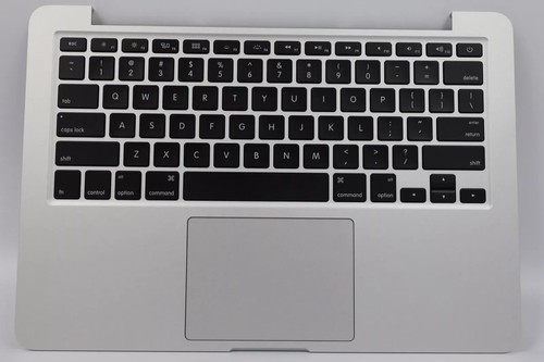 Top Case Keyboard Trackpad Battery MacBook Pro 13" A1502 2015 US Layout Grade B - Afbeelding 2 van 12