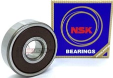 NSK 6301 DDU C3 DEEP GROOVE BALL BEARING RUBBER SEALED 12x37x12mm 6301 2RS C3