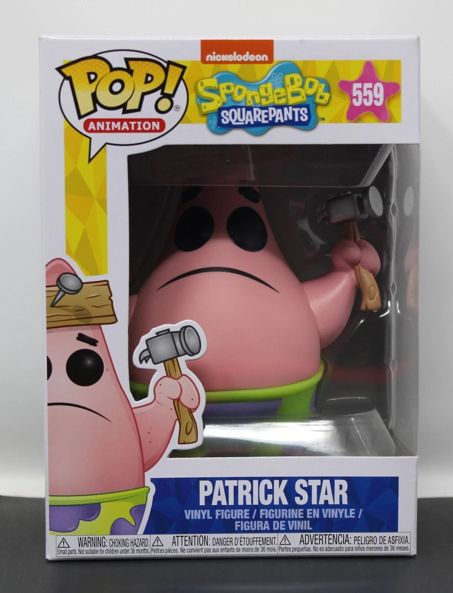 SpongeBob SquarePants Vinyl Figure Nail on Head Patrick 10 cm