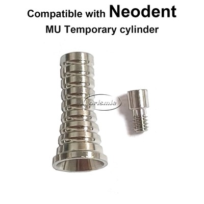 Multi-Unit Temporary cylinder conical abutment compatible with Neodent GM D4.8
