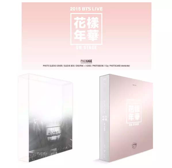 BTS 2015 LIVE 花樣年華 ON STAGE CONCERT DVD