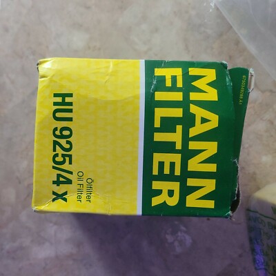 MANN Oil Filter HU925/4x BMW 96-06 3.0L6, 2.8 L6, 2.5L6 See - Foto 2
