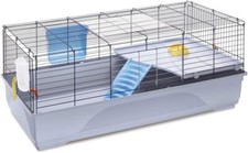 Imac Ronny 120 Gabbia XXL per Conigli Roditori Grandi Dimensioni 120x60x46,5 cm