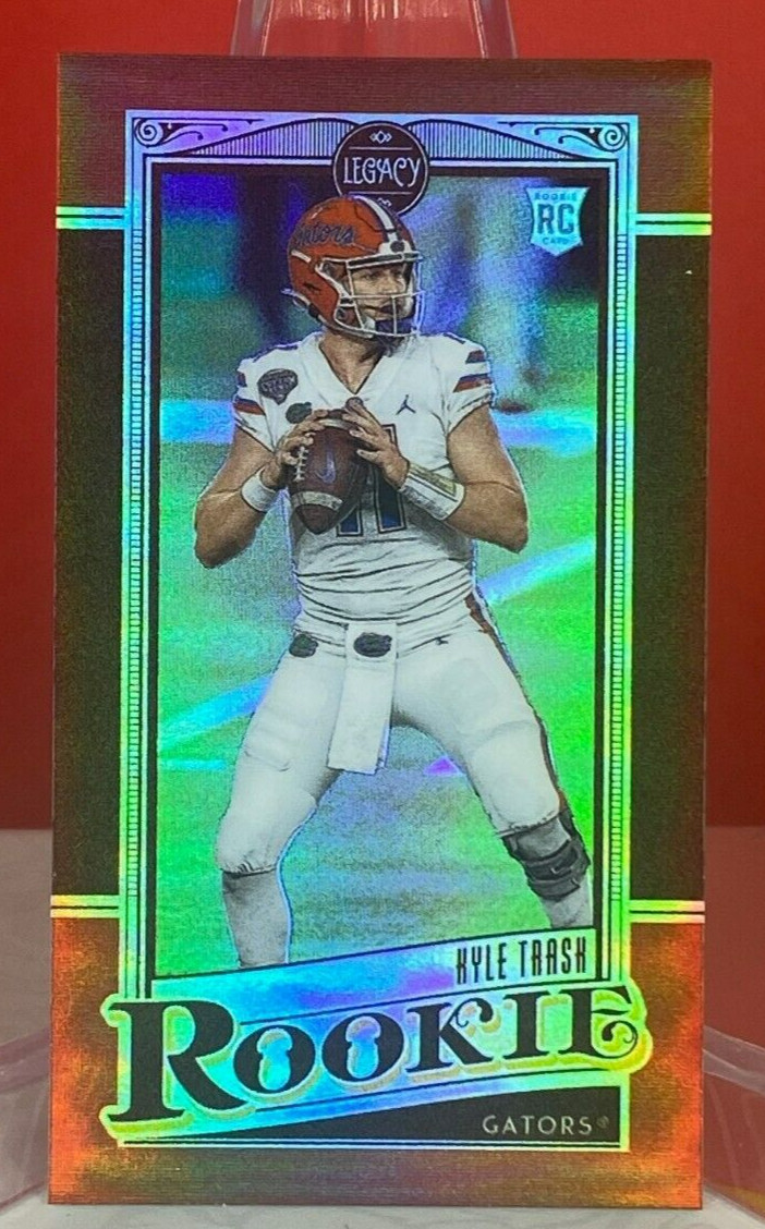 2021 Panini Legacy Football Kyle Trask Rookie Mini Chrome Red #2/75 Buccaneers
