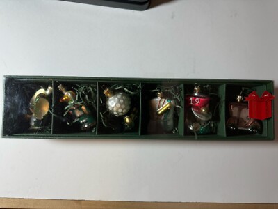 Natalie Nelson Trade Golf Ornaments - Set of 6