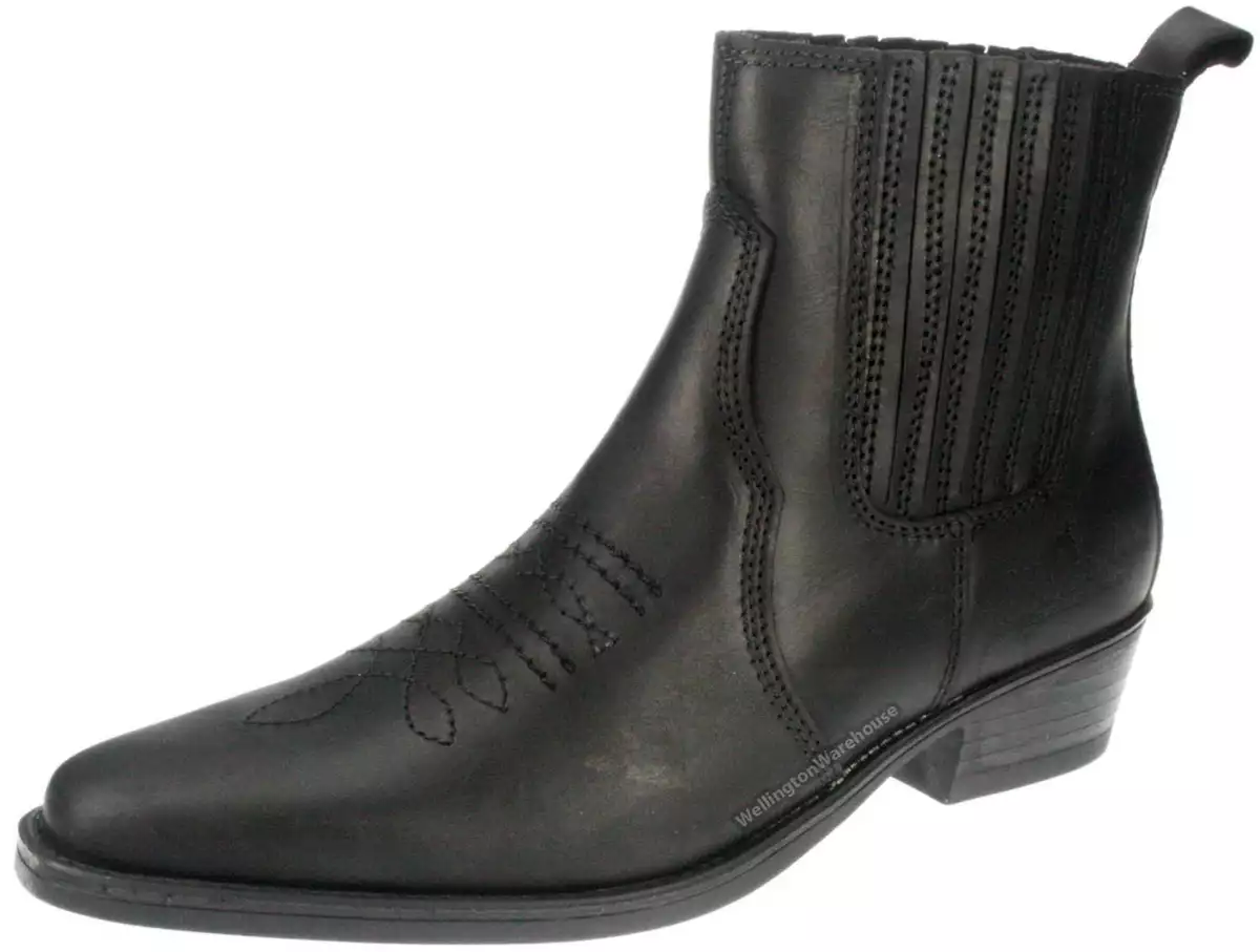 Weston leather best sale booties