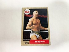 Cesaro 2017 Topps WWE Heritage Wrestling Card # 18