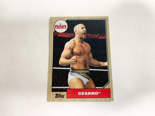 Cesaro #18 2017 Topps WWE Heritage card