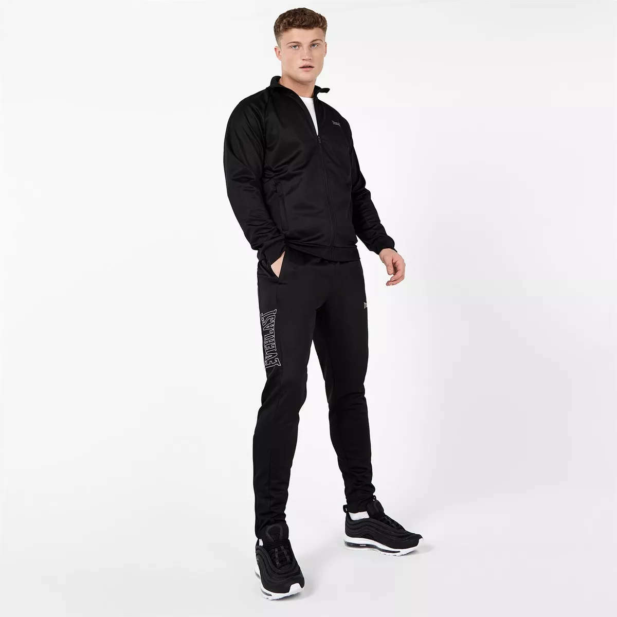 Minus Two Black Basic Tracksuit