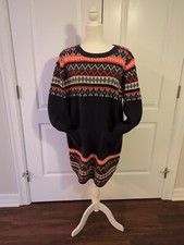 Suzanne Betro Sweater Dress L/XL NWT