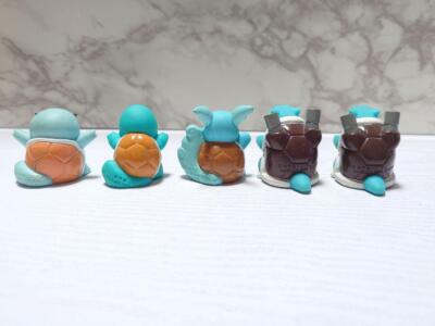 Lot of 11 Vintage 90s Pokemon Kids Mini Figure Kanto Starter